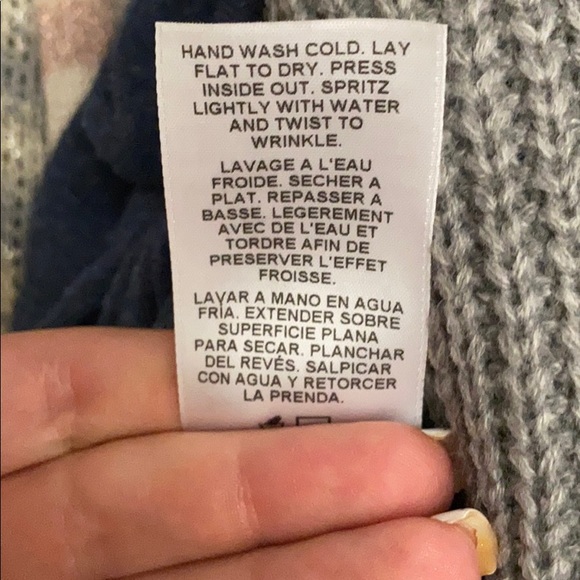 Blue lightweight pullover - Picture 7 of 8